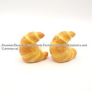 Pot à épices en céramique à texture réaliste, peint à la main, en forme de cornée, assiette créative pour dîner, <span class=keywords><strong>cuisine</strong></span> et salle à manger du Fujian - Product Image 4