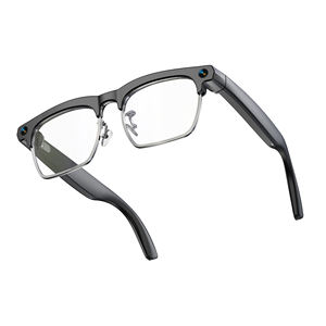 Bt5.4 Gafas de sol inteligentes Multilingüe Ai Traducción Música Estéreo Gafas inalámbricas Cómodo Gradiente Gafas de metal Fábrica Rojo - Product Image 1