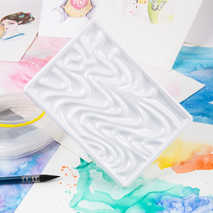 BOMEIJIA <span class=keywords><strong>Palette</strong></span> d'<span class=keywords><strong>aquarelle</strong></span> de dessin d'artiste professionnel de haute qualité <span class=keywords><strong>Palette</strong></span> de peinture <span class=keywords><strong>aquarelle</strong></span> en céramique - Product Image 2