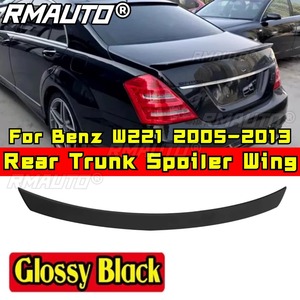 Aileron arrière pour Mercedes Benz Classe S W221 S300 350 600 2005-2013, pièce extérieure, aileron de toit arrière, accessoires de voiture - Product Image 1