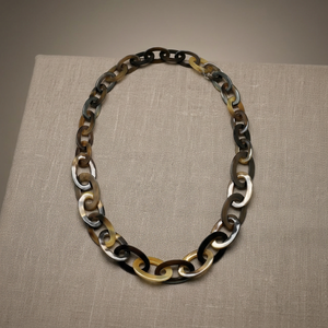 Collares de Cuerno de Búfalo Estilo Vintage para Mujer, 90cm, Cadena de Eslabones Ecológica, Joyería de Moda, Logotipo Personalizado, Gran Venta para Aniversarios - Product Image 3