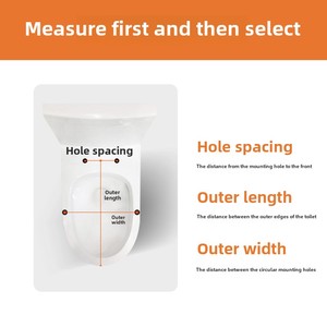 Coprisedile da bagno morbido stampato a tre lati coprisedile da bagno con spessore allungato colorato Slow-Down moderno per la casa OEM disponibile - Product Image 4