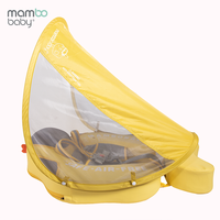 Mambobaby Ducking Baby Chest Float avec auvent solaire et queue, bouée de natation pour bébé, best-seller, non gonflable, solide, 46*48*15