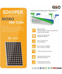 High Efficiency 280w 330w 370w 440w 450w 530w <b>Solar</b> With 25 Years Guarantee <b>Solar</b> Panels for Sale - Product Image 6