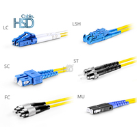 Cable de Conexión de Fibra Óptica SC LC MPO de Fabricación Directa Monomodo LC SC Dúplex Equipo de Fibra Óptica Óptimo FC/APC