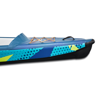 Top qualité PVC pliable point de chute bateau pêche canoë mer Kayak gonflable 2 personnes à vendre