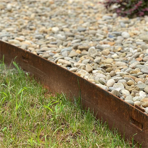 GNEE Professional Grade Heavy-Gauge <b>Steel</b> Landscape <b>Edging</b> Rectangle Shape - Product Image 2