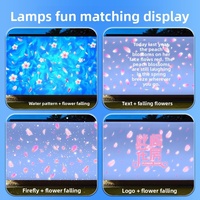 Projecteur LED Enchanted Flowerfall : Lumière Magique pour Vitrines de Boutiques et Zones Photo AR, Éclairage IP67