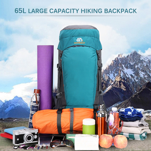 Mochila de Senderismo de 65L, Impermeable, para Deportes al Aire Libre, Viajes, para Hombres y Mujeres, Camping, Trekking, Excursionismo - Product Image 5