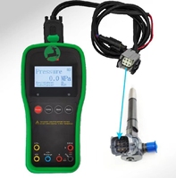 Medidor de Capacitancia y Resistencia de Inyectores Portátil LCR03 CR061C DEN, Multímetro Digital Inteligente con Pantalla LCD, 6 Pines, 220V