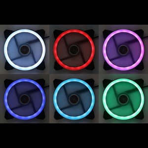 พัดลมระบายความร้อนร้อน12ซม. พัดลม <span class=keywords><strong>Rgb</strong></span> ARGB สีสันสดใสพร้อมฮับ - Product Image 4