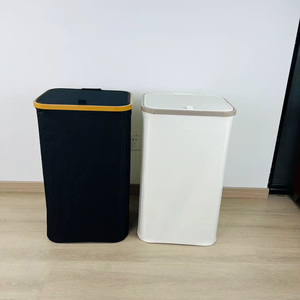 Cesto de Ropa Plegable para Niños, Organizador de Juguetes para Guardería, Organizador de Ropa Multiusos, Delgado, de Poliéster con Tapa - Product Image 4