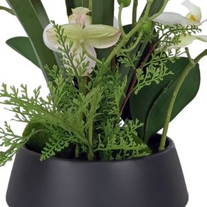 Vente flash - Fleurs artificielles en plastique réalistes, fausses tulipes, plantes décoratives en vrac pour la décoration intérieure et extérieure - Product Image 5