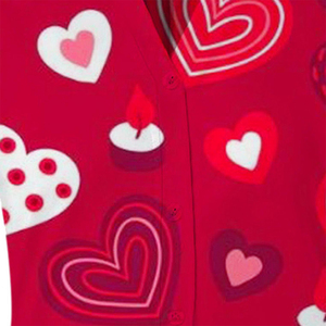 Pigiama con patta sul cavallo aperto stampato per adulti tutina con mezzo bottone personalizzata per pigiama da <span class=keywords><strong>donna</strong></span> - Product Image 3