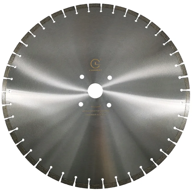 600mm Granite Power multi tools blank disc silent segment slab circular round core diamond saw blades cutting for granite stone