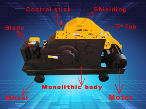 Machine de <span class=keywords><strong>d</strong></span>écoupe <span class=keywords><strong>d</strong></span>'acier à filetage lourd GQ40 50 <span class=keywords><strong>d</strong></span>éformée et réinformée - Product Image 3