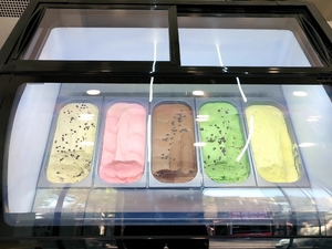 Équipement de réfrigération commerciale, vitrine de présentation de crème glacée avec porte en verre incurvée - Product Image 5