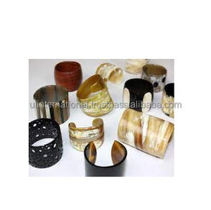 Corne de conception à la mode pour cadeau de Festival, bracelet en corne de buffle, bracelets pour femmes, à utiliser à la main, à vendre - Product Image 1