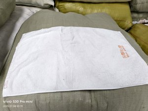 Emici 10lb 25lb 50lb Bar paspas havlu beyaz pamuk paçavra endüstriyel temizlik havlu bez silme bezi - Product Image 5