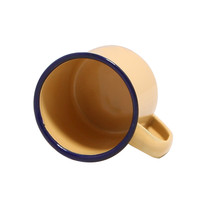 Tasse en émail de Style américain de haute qualité avec poignée tasse à thé en verre pour Camping voyage Sublimation thé café bière eau cadeau tasse