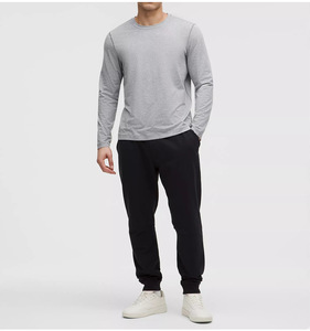 Camiseta Deportiva de Manga Larga para Hombre, Estilo Casual, Elástica, Transpirable, Antiarrugas, de Secado Rápido, para Actividades al Aire Libre, 180g - Product Image 6