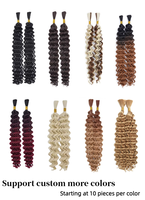 Tresses Boho Déesse Bohème Crochet Synthète Tresse Africaine Dreadlock pour Femmes Noires Tressage Extensions de Cheveux