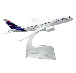 Cadeaux originaux tendance, modèle d'avion Boeing B757 B777 B787 en alliage moulé sous pression de 16 cm - Product Image 4