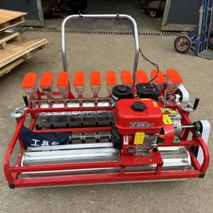Semoir multi-rangs électrique/à essence pour travaux agricoles, machine à semer les légumes avec espacement de 5/10 cm pour carottes et <span class=keywords><strong>choux</strong></span>-violets - Product Image 4