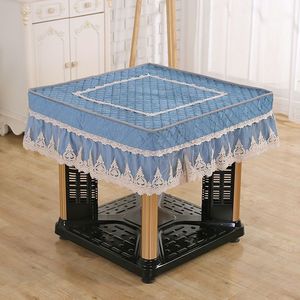 Mahjong table dust cover, automatic machine cover, dustproof cloth, <b>square</b> <b>tablecloth</b>, thickened lid cloth, electric stove cover - Product Image 4