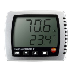 Termohigrómetro Industrial Testo 608-H1, Medidor de Punto de Rocío, Termómetro de Escritorio para el Hogar, IP54 - Product Image 1