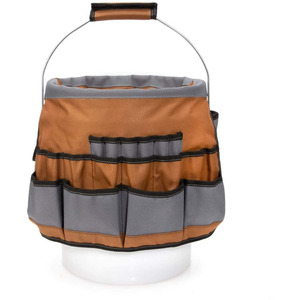 Organisateur de seaux de jardin, sacs <span class=keywords><strong>pour</strong></span> seaux de 1 gallon avec perceuse, outils <span class=keywords><strong>pour</strong></span> entrepreneurs et peintres, seaux - Product Image 6