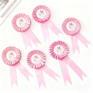 סיטונאי ציוד למסיבת גילוי מין התינוק, מקלות ורודים וכחולים, תגית פח עם סרט, סרט לכתף, סרט לכתף לאם לעתיד - Product Image 1