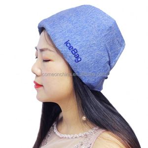 OEM Natural Cold Cool Migraine and Headache Relief <b>Hat</b> Ice Gel Cap Eliminate Tension <b>Sombrero</b> de dolor de cabeza Headache <b>Hat</b> - Product Image 1