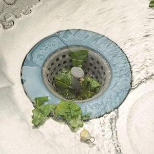 Filtro Anticongelante de Silicona y Paja de Trigo, Malla Portátil para Cabello en Baños, Filtro Duradero para Fregadero de Cocina y Tapa de Desagüe - Product Image 3