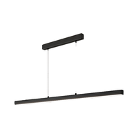 Luminaire linéaire LED en aluminium pour bureau et hôtel, connectable sans couture, anti-éblouissement, avec installation facile