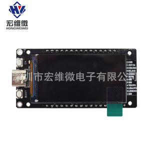 Placa de Desarrollo Hongwei Micro Esp32 con Pantalla TFT LCD de 1.9 Pulgadas, Interfaz USB y Botón de Inicio - Product Image 1