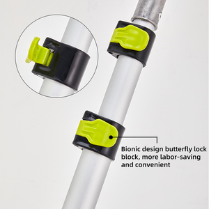 High Quality Customizable Multi-Purpose Telescopic Cleaning Tool Adjustable Aluminum <strong>Pole</strong> with Durable Built-In Metal Tool - Product Image 5
