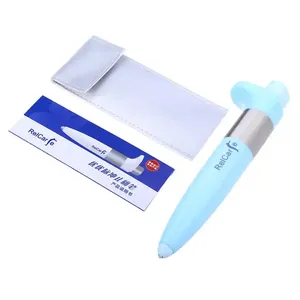 Caneta de massagem para alívio da dor, estimulador de pulso portátil, caneta de acupuntura, máquina de terapia, caneta eletrônica de massagem com energia meridiana