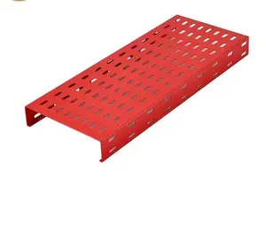 Separate cable tray strong and weak current partition galvanized stainless steel aluminum alloy spray fiberglass fiber reinforce