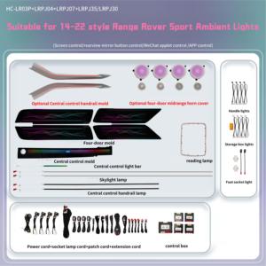 Éclairage d'ambiance intérieur LED Symphony pour Land Rover Range Rover Sport - Product Image 1
