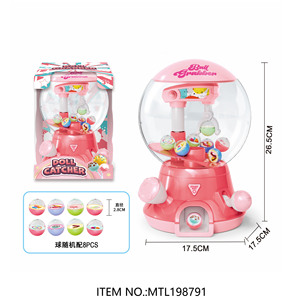 Juguetes Electrónicos para Niños, Máquina de Atrapar Huevos <span class=keywords><strong>Musicales</strong></span>, Juego de Atrapar Pelotas, Mini Máquina de Garras de Plástico para Muñecas - Product Image 6