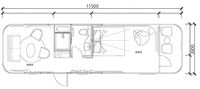 Maison Capsule Intelligente Modulaire de Luxe à 2 Chambres avec Cuisine, Fabriquée en Acier de Haute Qualité, Modèle D7