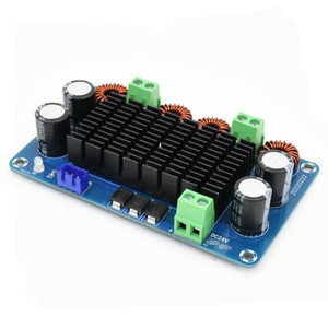 Placa amplificadora digital de alta potencia, módulo de 150W x 2, 12V-28V, placa amplificadora de sonido de escenario, XH-A284, 150W x 2 - Product Image 5