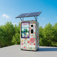 Distributeur automatique inversé (RVM) pour bouteilles en plastique et canettes en aluminium, paiement électronique, sans lecteur de codes-barres, gestion basée sur le cloud, écran tactile 10 pouces