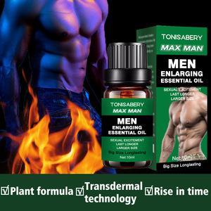 <strong>Customized</strong> Oem 10ml Green Enlarge <strong>Penis</strong> Universal Big Men's Essential Oil Massage Enlargement Oil - Product Image 2