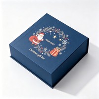 Boîtes cadeaux de Noël personnalisées avec logo, impression numérique, vente en gros de boîtes cadeaux de Noël, boîte cadeau cosmétique