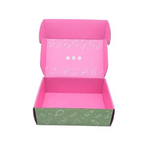 전문 골판지 검정 엠보싱 티셔츠 드레스 접이식 포장 로고 우선 우편함 우편물 인쇄 상자 - Product Image 2