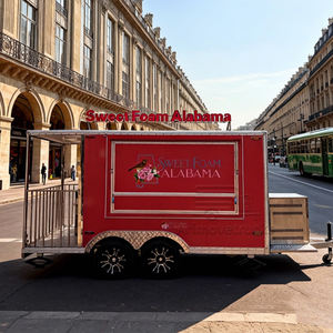 Carrito de Comida Móvil Comercial para Hot Dogs, Pizza, Doner Kebab, Hamburguesas, Tacos, Pollo Frito, Camión de Comida a Bajo <span class=keywords><strong>Precio</strong></span>, Remolque de Comida en Venta - Product Image 2