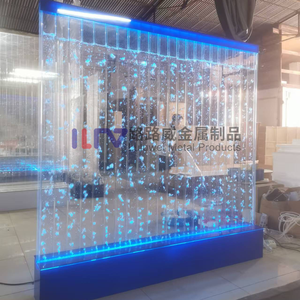 Home Decoration Indoor <strong>Screen</strong> Water <strong>Screen</strong> Acrylic <strong>Waterfall</strong> Fountain <strong>Led</strong> Bubble Wall - Product Image 2