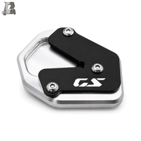 Béquille latérale de moto en alliage d'aluminium pour BMW F450GS 2026, support de béquille, pied de support, argent/noir, nouvelle arrivée